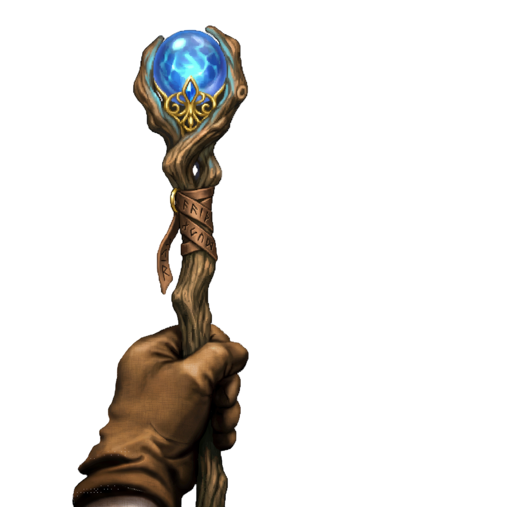 Blue Magic Staff